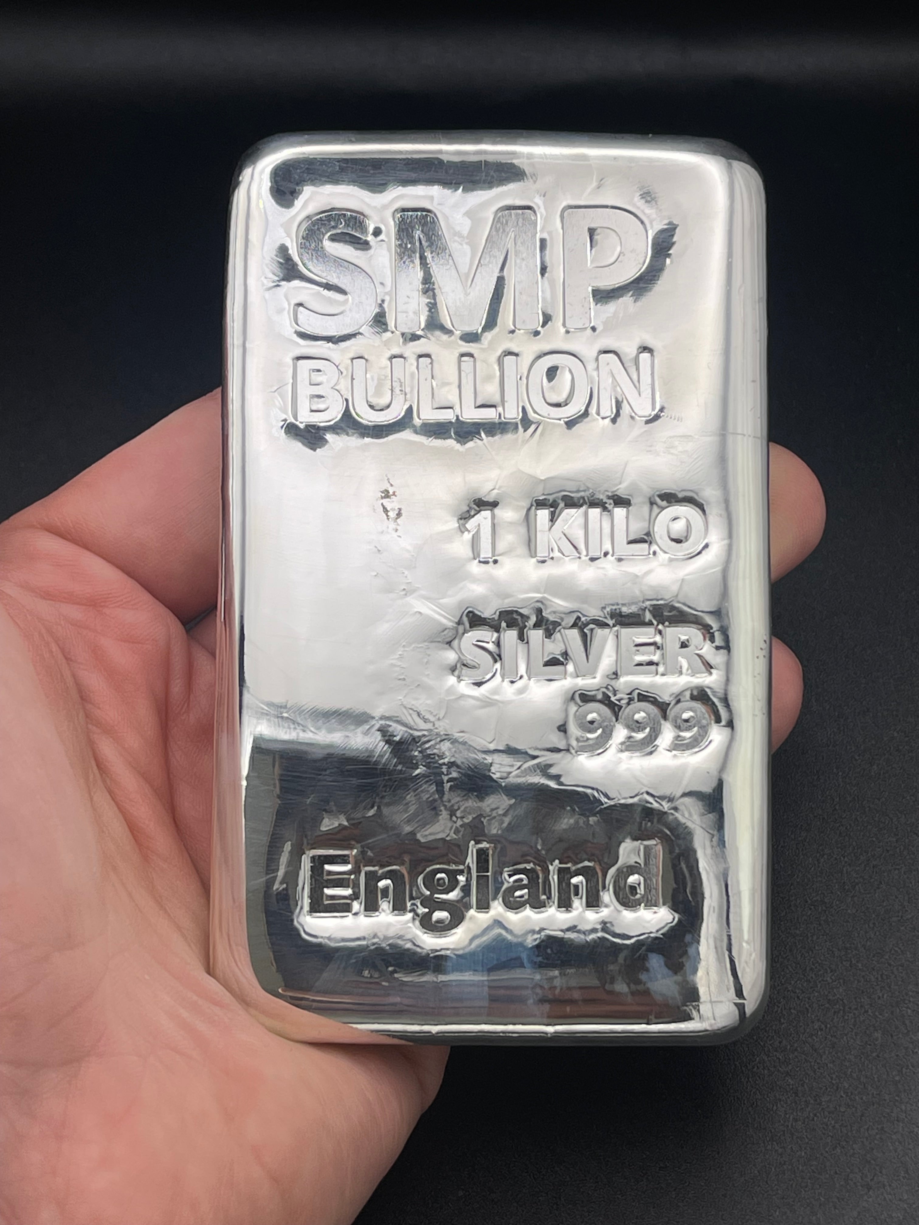 1kg SMP Silver Bar – North Bro's Bullion