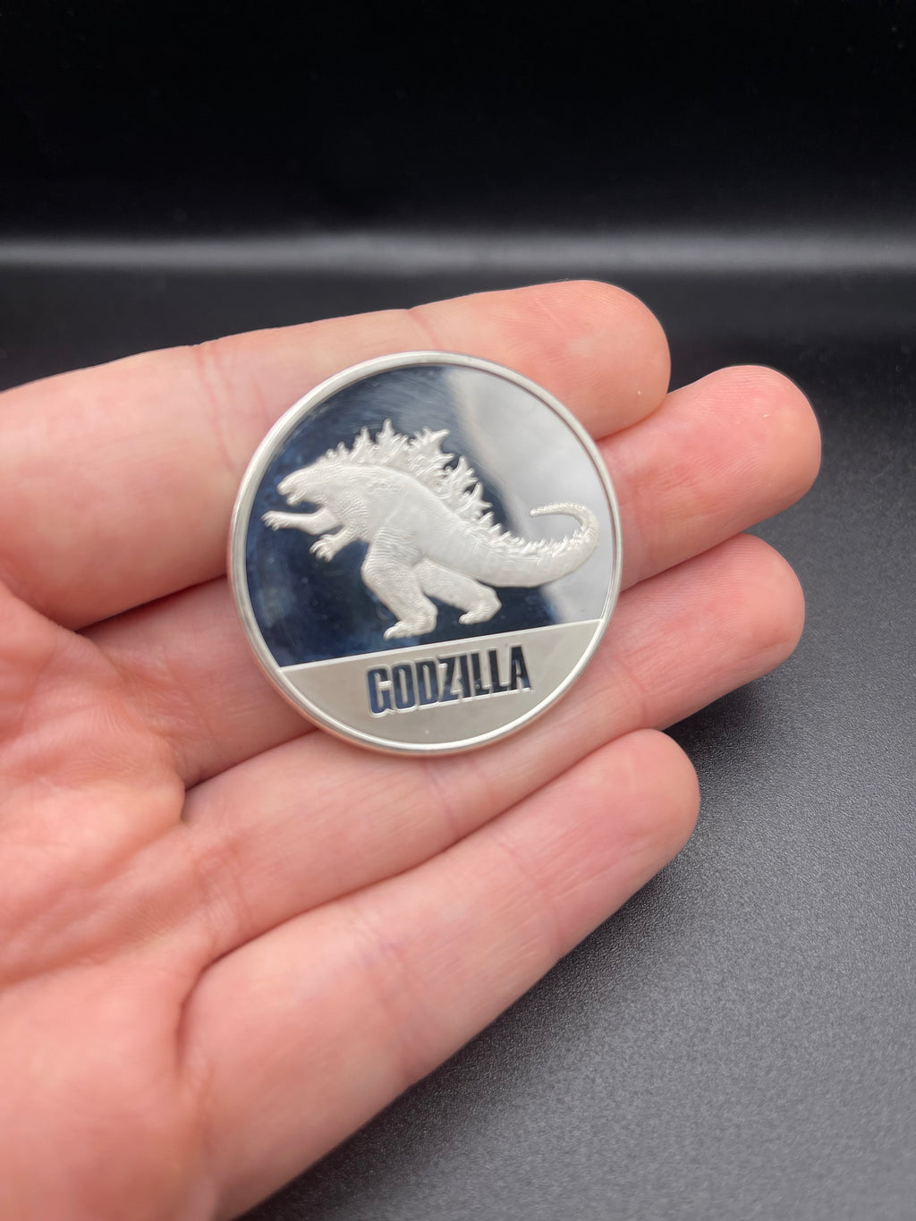 1oz Godzilla Silver Coin – .999 Fine Silver Collectible