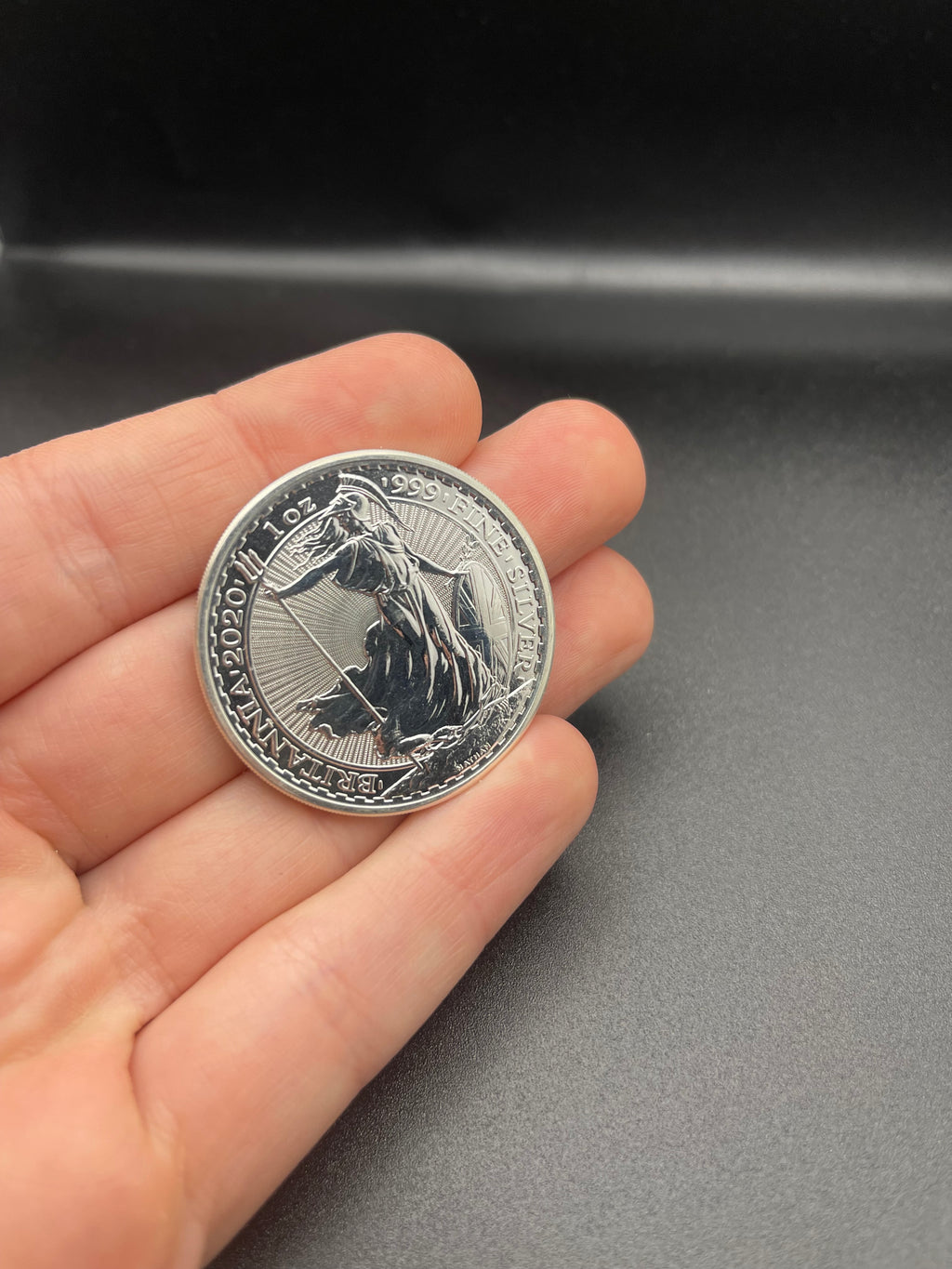 1oz 2020 Silver Britannia Coin – CGT Free  .999 Fine Silver